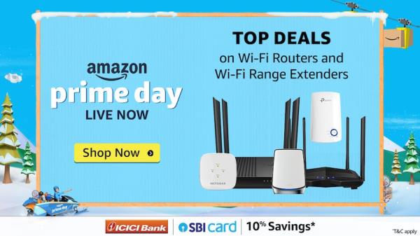 Amazon Prime Day Sale Ends Today: Top Deals on Wi-Fi Routers and Range Extenders From Netgear, TP-l<em></em>ink and Tenda